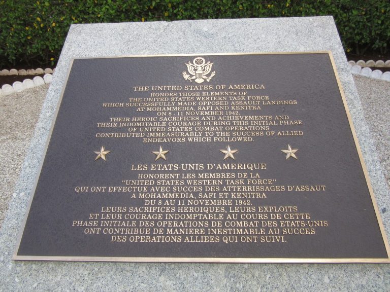 Western Naval Task Force Marker